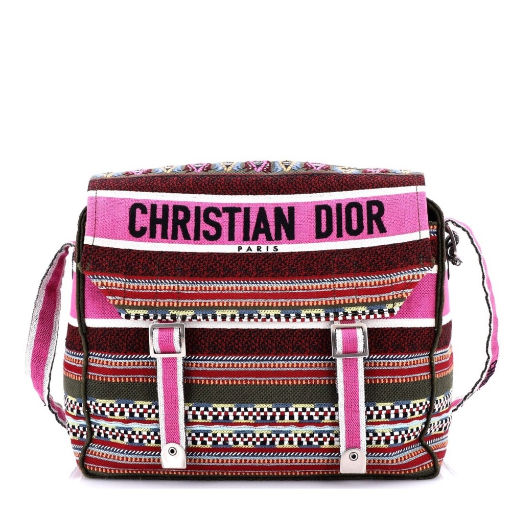 Christian Dior Diorcamp Messenger Style Bag Pink with Chic Design